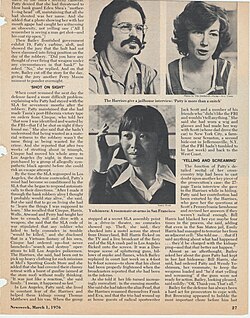 A story from March 1, 1976, about SLA members Bill and Emily Harris