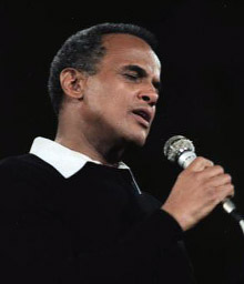 Belafonte performing in 1983