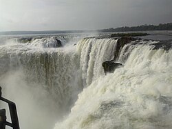 Iguazu Falls in July 2018.