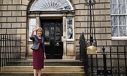 Bute House in Edinburgh is the official residence of the first minister.