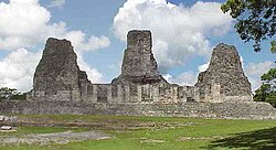 Xpujil as it appeared in 2000.