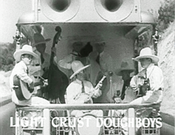The Light Crust Doughboys in Oh, Susanna!, a 1936 film starring Gene Autry