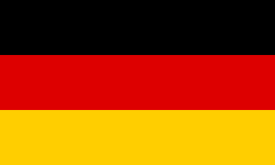 3:5 Flag of West Germany and Germany after reunification (1949–present), also flag of East Germany (1949–59)