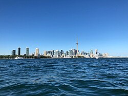 The Downtown area of Toronto.
