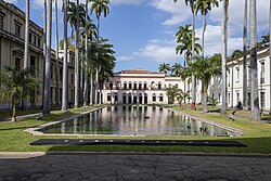 The original Itamaraty Palace in Rio de Janeiro, former headquarters and current regional office of the Ministry of Foreign Affairs of Brazil