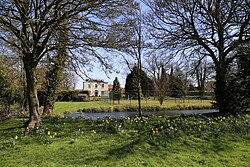 The parsonage and moat at White Roding