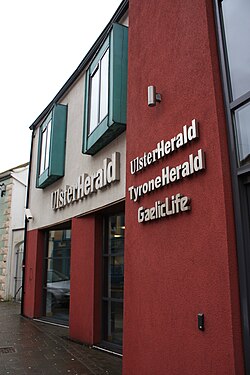 Ulster Herald offices, John Street, Omagh, January 2010