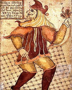 The god Loki, son of Fárbauti and Laufey