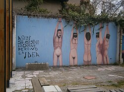 The torture center of Chile's secret police DINA at José Domingo Cañas 1367