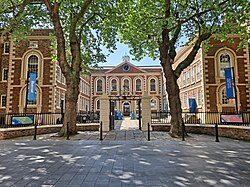 Bluecoat Chambers, completed in 1725, the oldest surviving building in Liverpool city centre