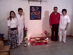 A group of Umbandistas in Argentina