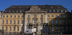 Main building of the Folkwang University in Essen-Werden