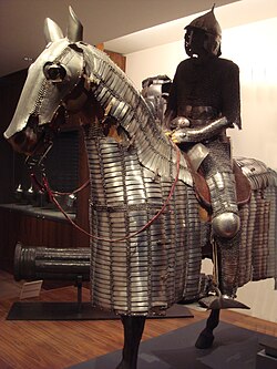 Armour of a Mamluk horseman from the Ottoman period, c. 1550.