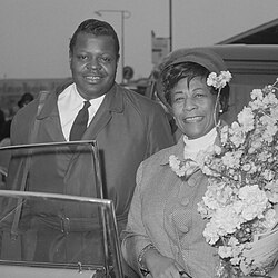 Peterson with Ella Fitzgerald, 1964