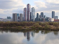 Hangang Citizen's Park and Yeouido Skyscrapers, 2024