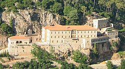 The Monastery of Saint Anthony of Qozhaya, in the Zgharta district, North Lebanon