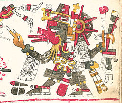 Quetzalcoatl in the Codex Borgia