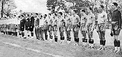 Poland team that played Brazil at the 1938 FIFA World Cup