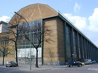 AEG Turbine Factory, 1908–1909, in the Moabit district of Berlin. An early example of industrial classicism.