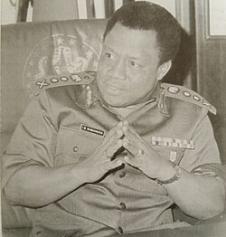 Babangida in uniform