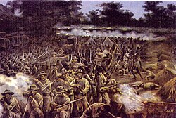 Marracuene in Portuguese Mozambique was the site of a decisive battle between Portuguese and Gaza king Gungunhana in 1895.