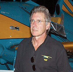 Ford touring the Air Force Museum in Dayton in 2003