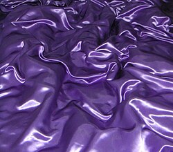 Purple satin fabric