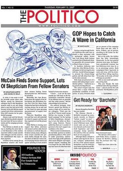 The Politico, February 15, 2007