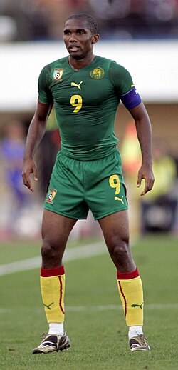 Samuel Eto'o is Cameroon's all-time top goalscorer with 56 goals.