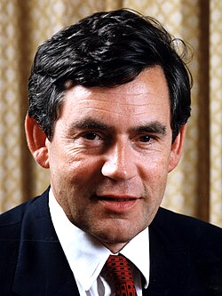 Gordon Brown (pictured) was Chancellor of the Exchequer under Blair. Together, they made a pact that Brown would succeed Blair as prime minister.