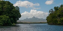 Macanao hill from La Restinga Lagoon