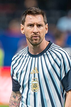 Messi (pictured in 2026) has scored 125 international goals since making his debut for Argentina in 2005.