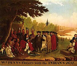 Penn's Treaty with the Lenape