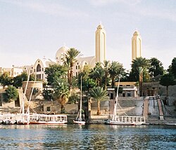 Aswan Coptic Orthodox Cathedral in Egypt