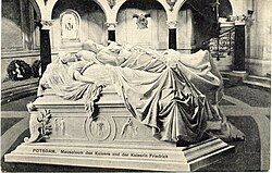 Emperor Frederick III and Empress Victoria mausoleum at the Friedenskirche, Sanssouci