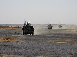 Light Dragoons on patrol in Mali