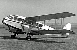 Long-serving DH.84 Dragon G-ACIT in 1956. Now at the Science Museum