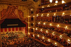 The Teatro Colón.