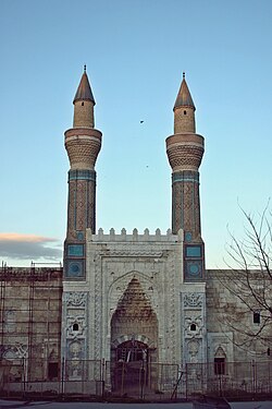 Gök Medrese built by the Seljuk Empire in 1271