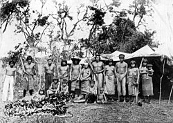 Small Toba community near the Pilcomayo River in 1892.