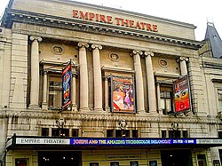The Liverpool Empire Theatre, where Johnny and the Moondogs auditioned for Carrol Levis