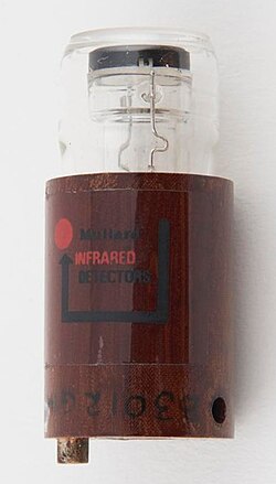 InSb infrared detector manufactured by Mullard in the 1960s
