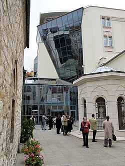 The Bosniak Institute located in the city of Sarajevo.