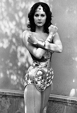 Wonder Woman (Lynda Carter) in the 1975–1979 television series, Wonder Woman