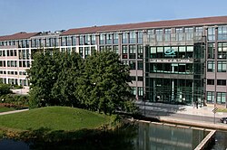 The Crédit Agricole headquarters in Montrouge, south of Paris[180]