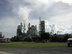 International Paper Company, a pulp mill that makes fluff pulp for use in absorbent products with the Kraft process