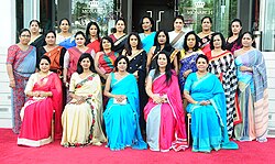 Sri Lanka Army Seva Vanitha Unit President with the presidents of Regimental Branches