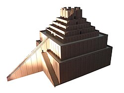 Reconstruction of the Etemenanki, Babylon's great ziggurat.