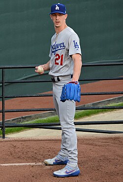 Walker Buehler pitched five scoreless innings in Game 3.[70]