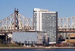 Cornell Tech, founded in 2017 on Roosevelt Island in New York City